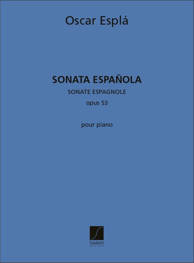Sonata Espanola Op.33 Piano